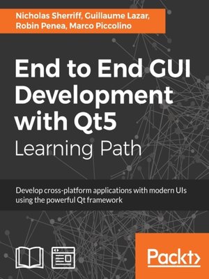 cover image of End to End GUI Development with Qt5